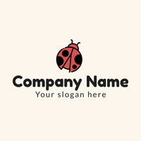 Ladybug logo - Crianças & Cuidados