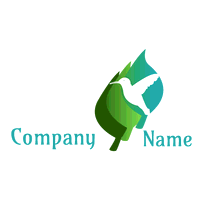 1134 - Medio ambiente & Ecología Logotipo