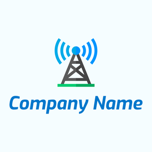 Tower on a Azure background - Technologie