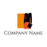 Logotipo de ropa y compras - Moda & Belleza Logotipo