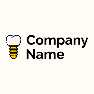 Implant logo on a Floral White background - Medicina & Farmacia