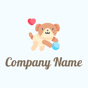 Pet logo on a Alice Blue background - Dieren/huisdieren