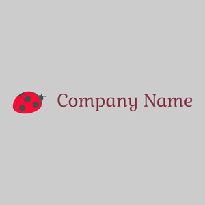 Ladybug logo on a Ghost background - Animales & Animales de compañía