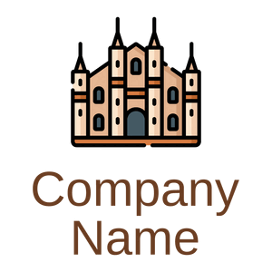 Cathedral on a White background - Architettura