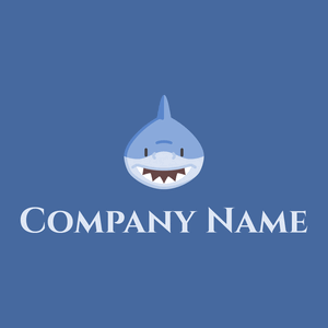 Shark on a Mariner background - Dieren/huisdieren