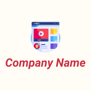Youtube logo on a Floral White background - Arte & Entretenimiento