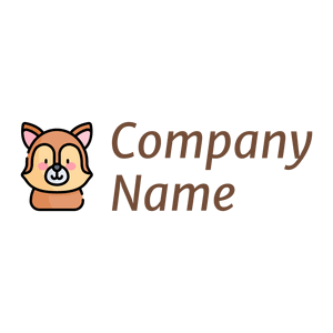 Coyote logo on a White background - Animais e Pets