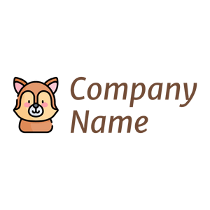 Coyote logo on a White background - Animali & Cuccioli
