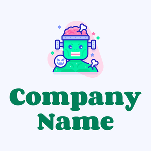 Horror logo on a Ghost White background