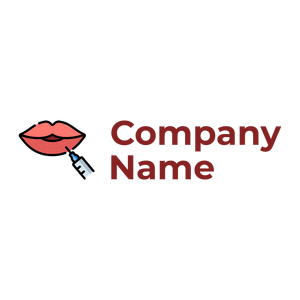 Dermal filler logo on a White background - Mode & Schönheit