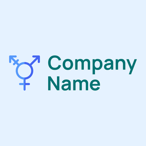 Transgender logo on a Blue background - Gemeinnützige Organisationen