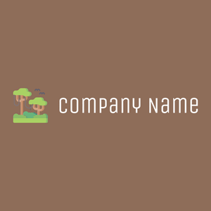 Jungle logo on a Beaver background - Environmental & Green