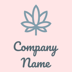 Hemp logo on a Misty Rose background - Medical & Farmacia