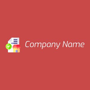 Franchise logo on a Dark Coral background - Empresa & Consultantes
