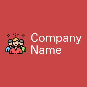Group logo on a Dark Coral background - Empresa & Consultantes