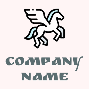 Pegasus on a Snow background - Animali & Cuccioli
