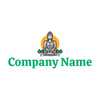 Buddha statue logo - Religión