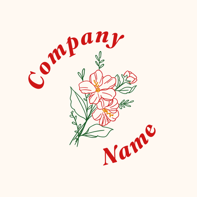 Drei Blumenstrauß-Logo - Blumen