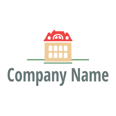 1338 - Viajes & Hoteles Logotipo