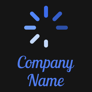 Loading logo on a Nero background - Ordinateur