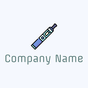 Electronics logo on a Alice Blue background - Kleinhandel