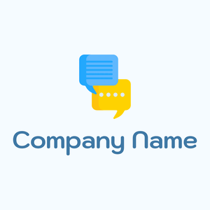Chat on a Alice Blue background - Comunicazioni