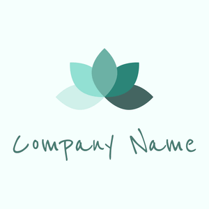 Lotus logo on a Azure background - Bloemist