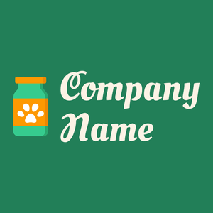 Medicine on a Sea Green background - Animales & Animales de compañía