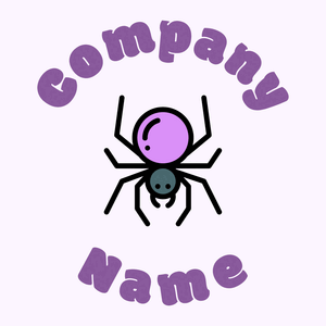 Purple Spider logo on a Magnolia background - Animals & Pets