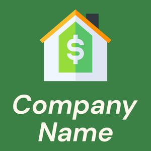 Real estate logo on a Amazon background - Zakelijk & Consulting