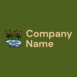 Pond logo on a Verdun Green background - Environnement & Écologie