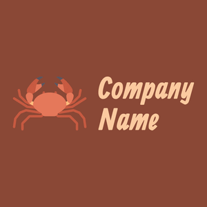 Terra Cotta Crab on a Paarl background - Animais e Pets