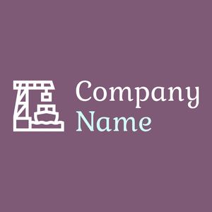 Crane logo on a Trendy Pink background - Auto & Voertuig