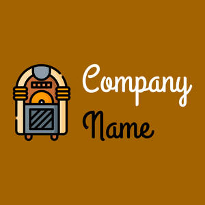 Jukebox logo on a Tenne (Tawny) background - Arte & Entretenimiento