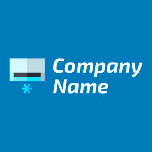 Air conditioning on a Cerulean background - Venta al detalle