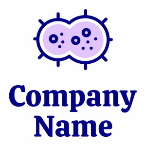 Microorganisms logo on a White background - Medical & Farmacia