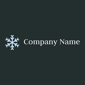 Snowflake logo on a Swamp background - Abstracto