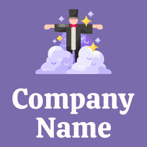 Magician logo on a Deluge background - Entertainment & Arts