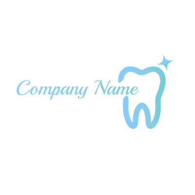 Logo de dientes limpios - Medical & Farmacia Logotipo