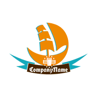 Logotipo con barco - Seguridad Logotipo
