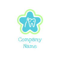 Cepillo de dientes para niños logo - Niños & Guardería Logotipo