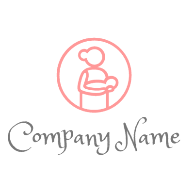 Logotipo madre y bebé - Medical & Farmacia Logotipo