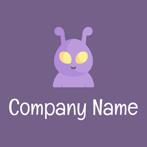 Alien logo on a Kimberly background - Tecnología