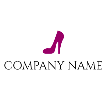 Pink heel logo - Moda & Belleza