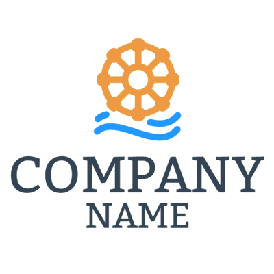 Orange Ship Bar Logo - Travel & Hotel