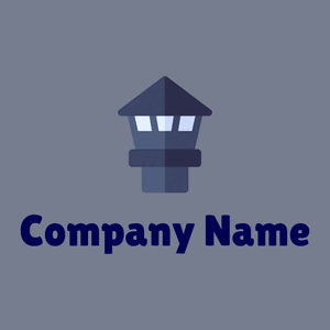 Tower logo on a Slate Grey background - Domaine de l'architechture