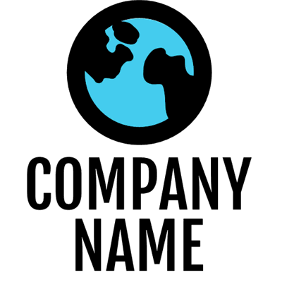 Logotipo del planeta tierra - Medio ambiente & Ecología Logotipo