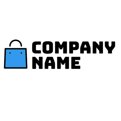Bolso logo azul - Venta al detalle Logotipo