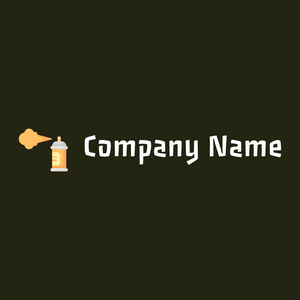 Spray can logo on a Turtle Green background - Unterhaltung & Kunst