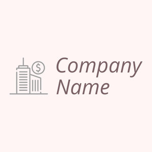 Business center logo on a beige background - Architectural
